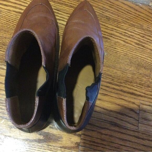 BALENCIAGA Leather Colorblock Pattern Chelsea Boots - Picture 8 of 11